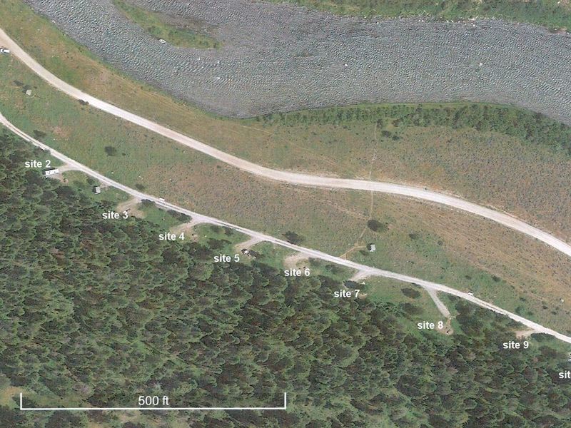 Google image with site numbers