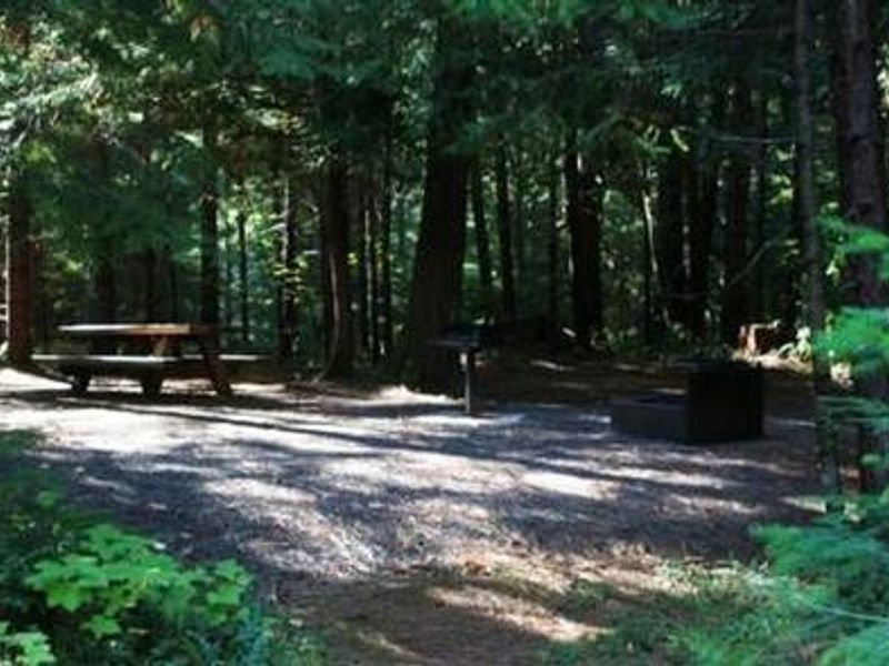 Deer Flat Group Site in Horseshoe Bend Campground