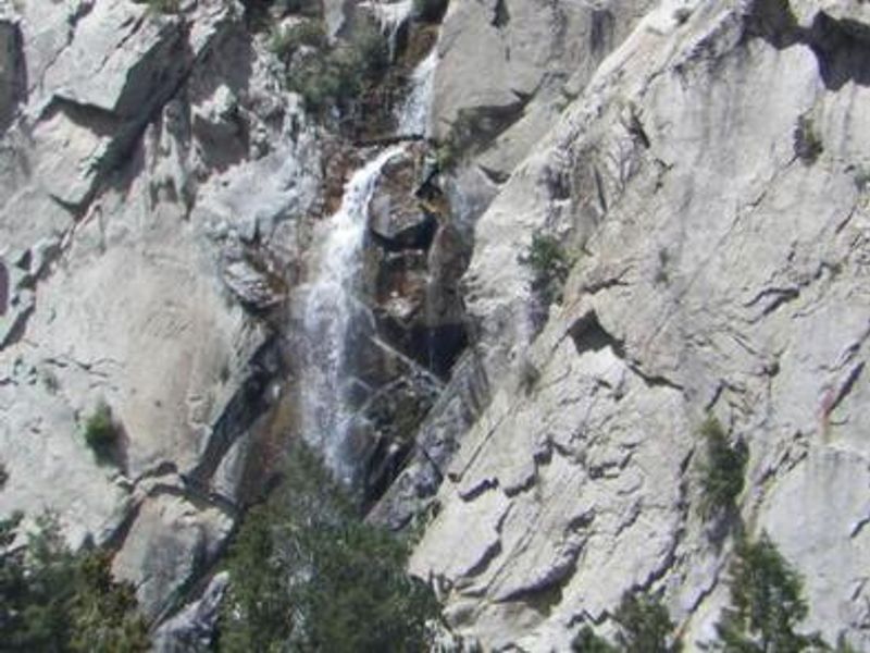 Close up photo of Agnes Vallie Falls