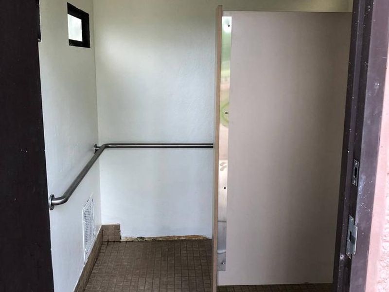 New partitions installed and freshly pained shower house 2020. 