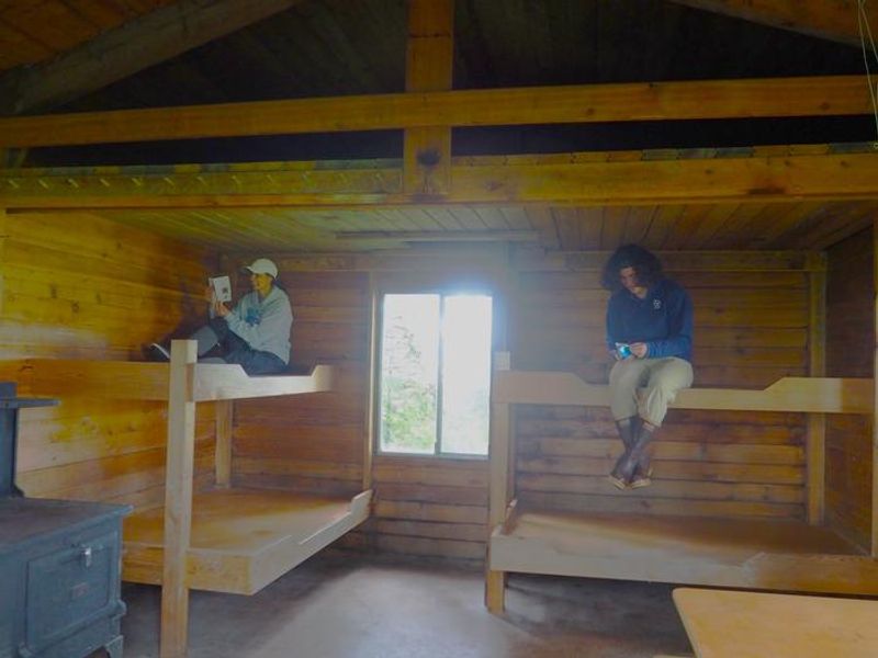 Gut Island Cabin 1 interior