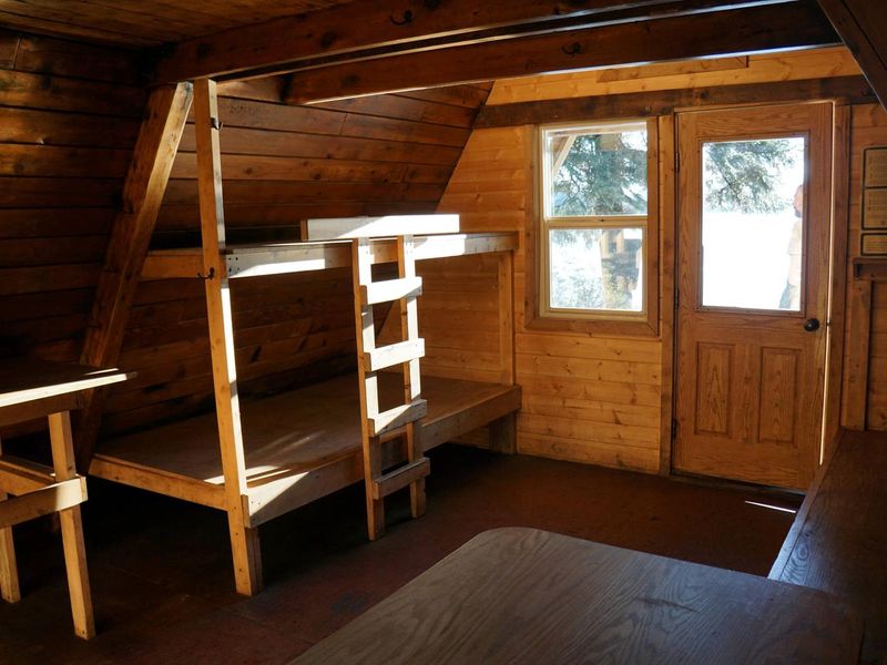 Pigot Bay Cabin interior