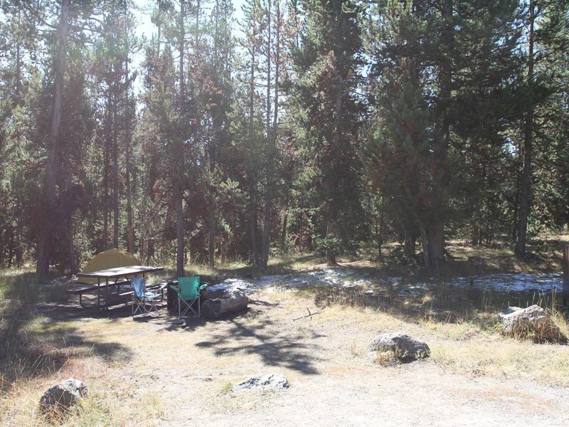 Indian Creek Campground site #70
