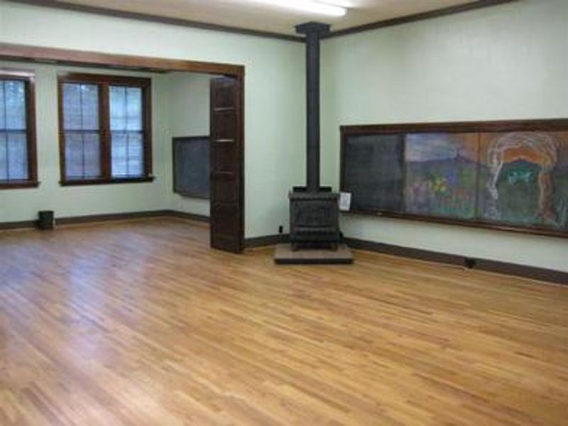 Interior of GROOM CREEK SCHOOLHOUSE