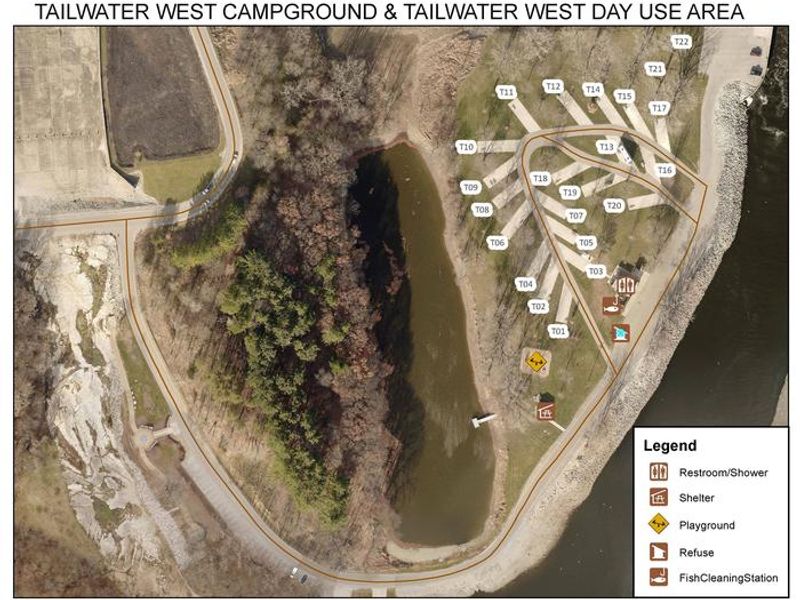 Tailwater West Day Use Area