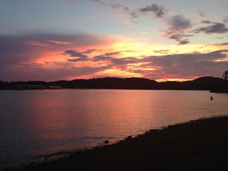 Sunset, McKinney Campground