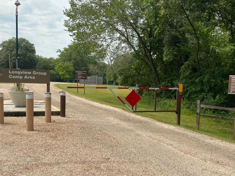 Entrance to Group Camp Area. 