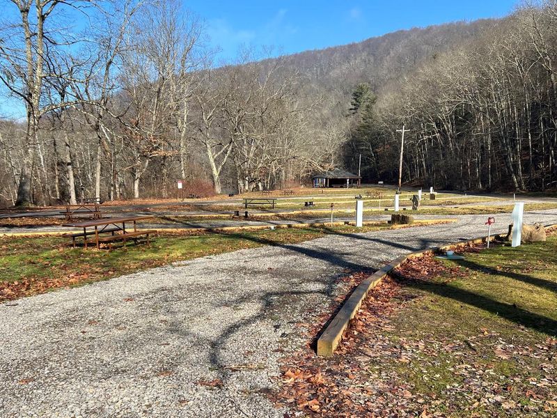 All of the new outflow full hookup sites