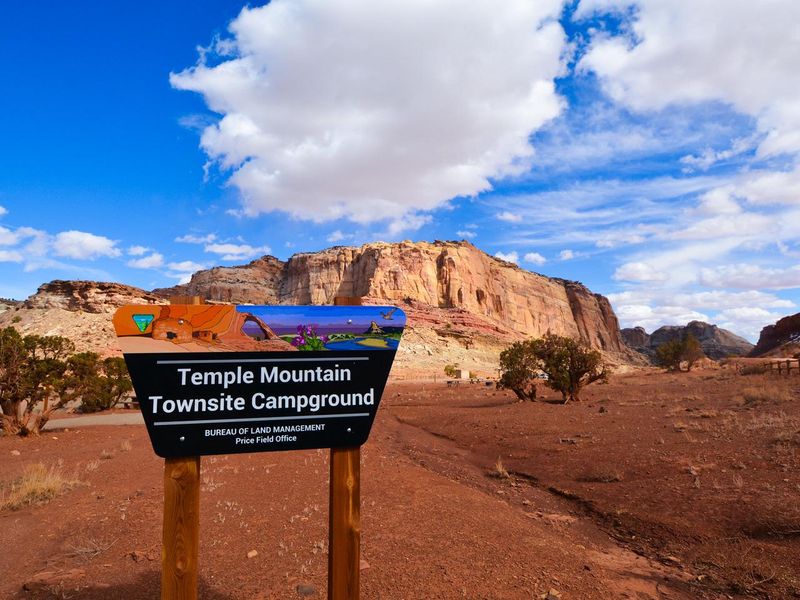 Campground entrance.