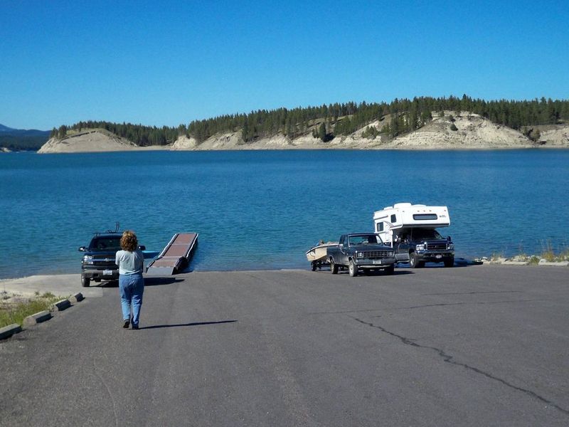 Rexford Bench Boat Ramp