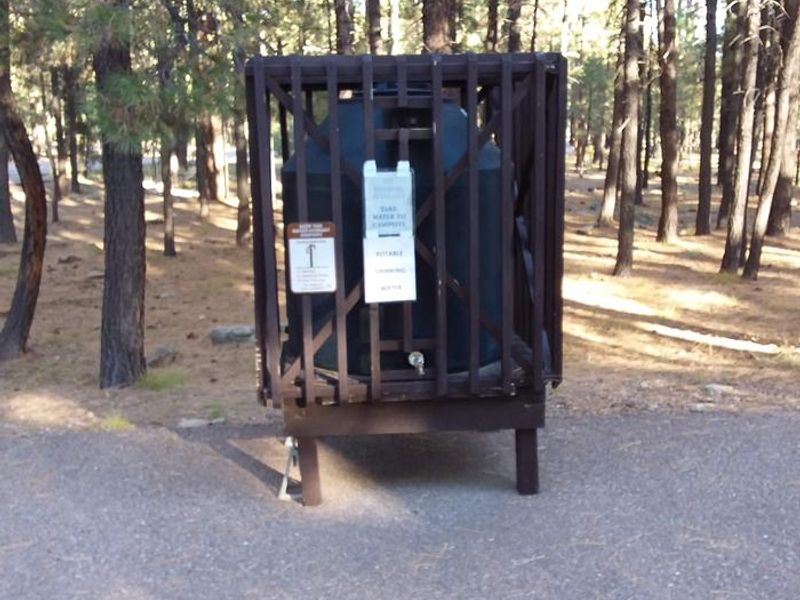 SINKHOLE Campground Water Tank