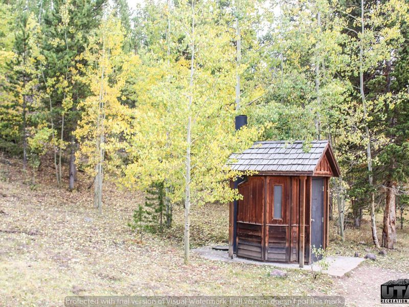 Hoop Lake Trailhead Campground vault facility