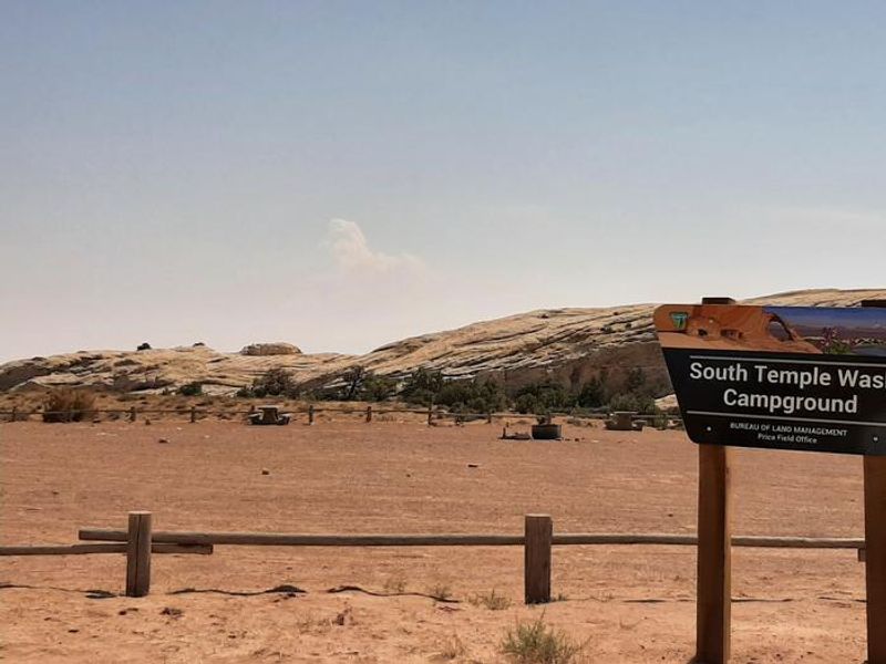 South Temple Wash campground
