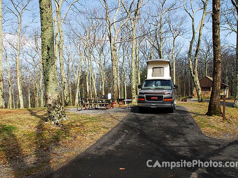 Lewis Mountain Campsite #7