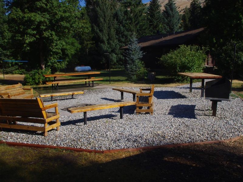 Fire Ring and Dutch Oven Table