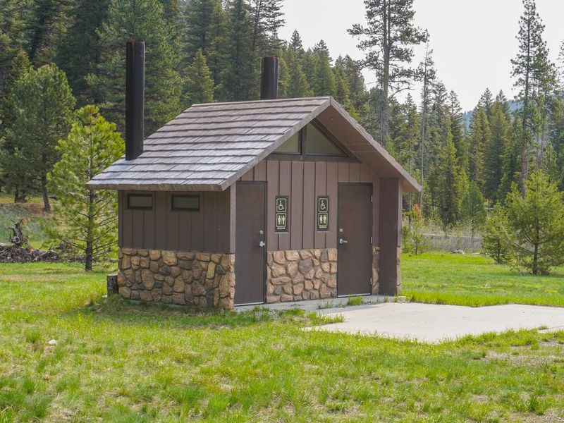 Bathroom at Fales Flat