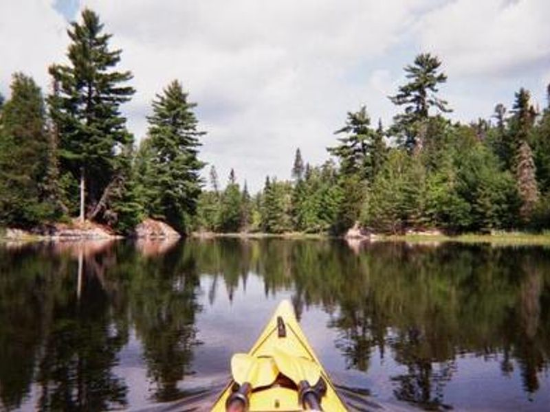 Kayaking in quiet areas of Voyageurs National Park
