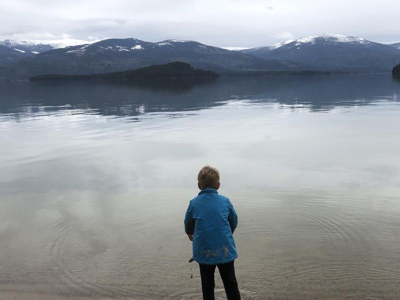 Priest Lake at Luby Bay Campground