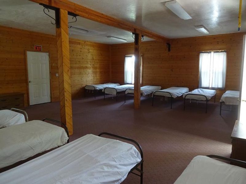 Gooseberry Admin Site bunkhouse three inside looking north