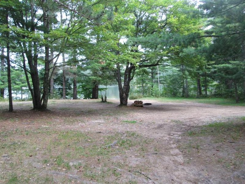  Campsite 2 located at Swan Lake on the Hiawatha National Forest