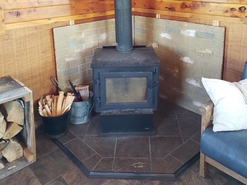 Cabin Wood Stove