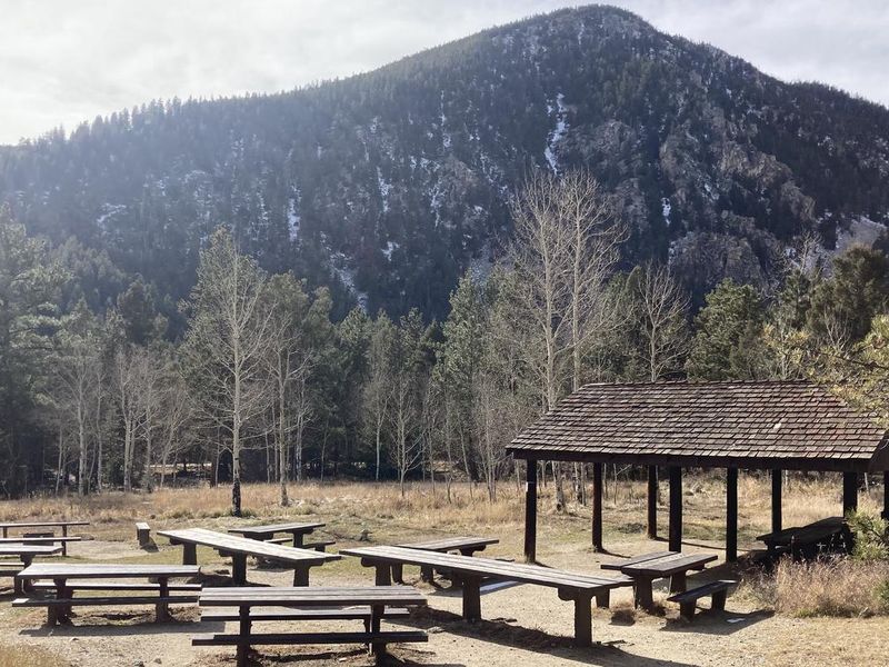 Picnic area with pavilion