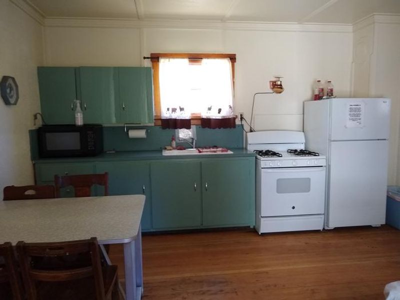 Another look at the kitchen at Atlanta Cabin.