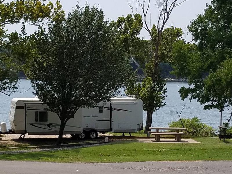 Chicken Creek park campsite.
