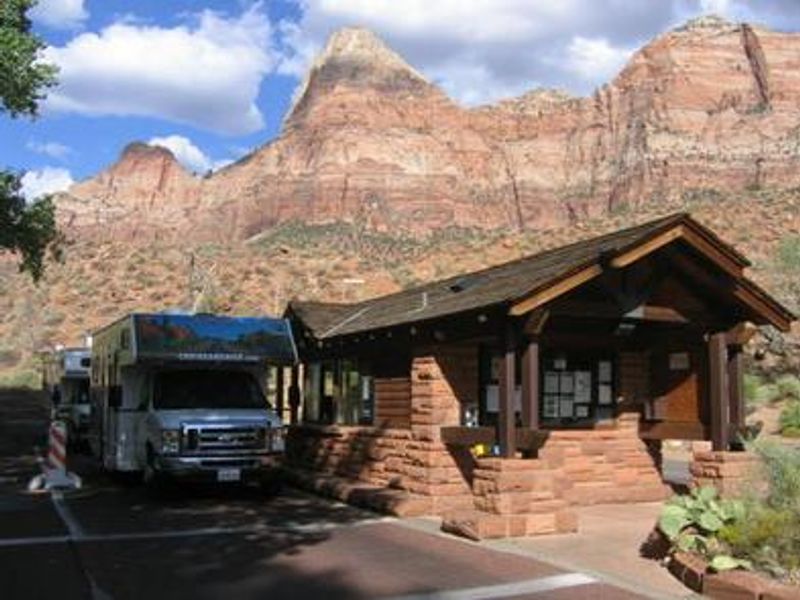 Watchman Campground Entrance