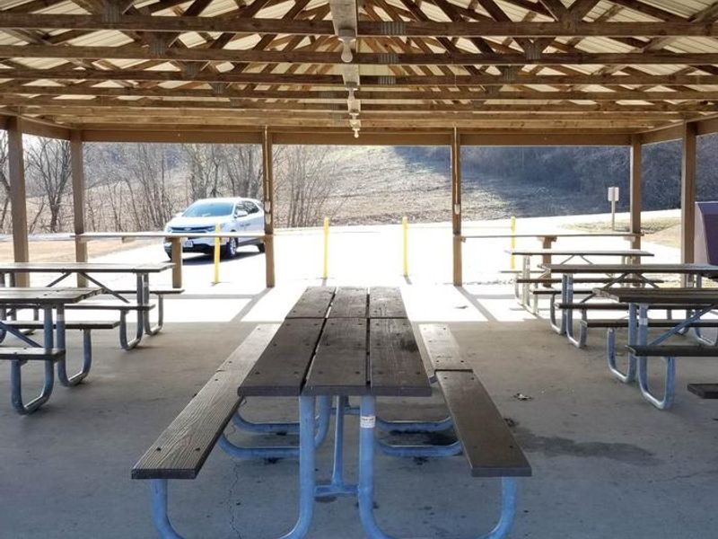 Satterly Picnic Shelter inside