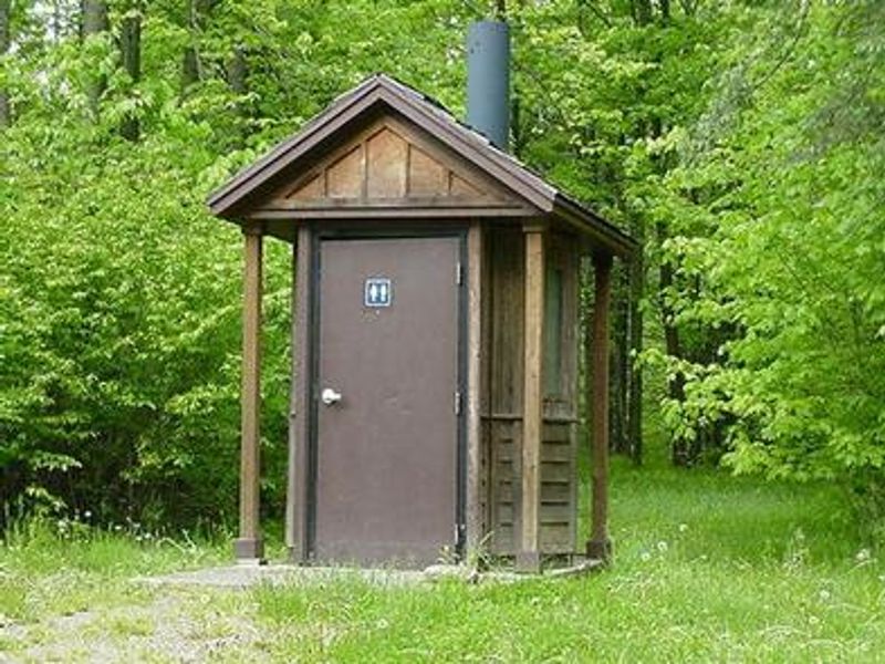 Bathroom at the Eastwood Campground