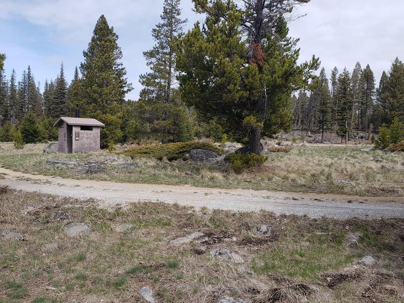 Vault Toilet on Site