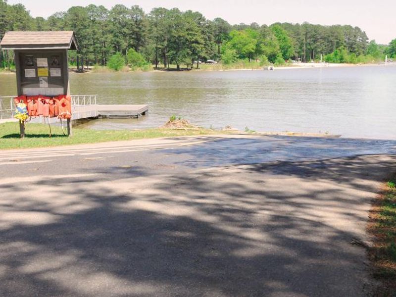 Sweetwater Campground boat ramp.
