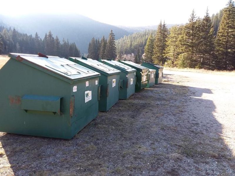 Agua Piedra Campground Trash Collection