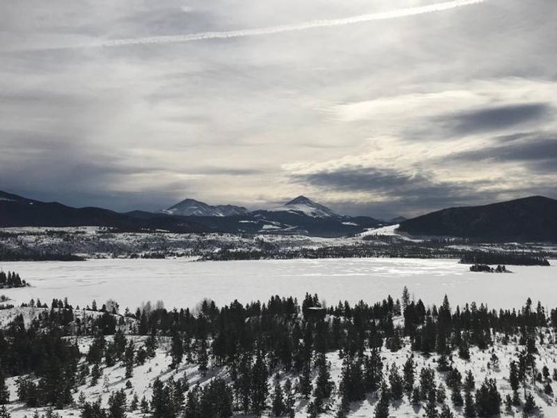 Winter at Dillon Reservoir