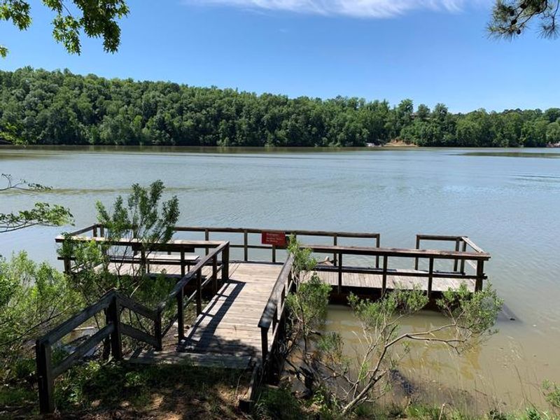 Deerlick Creek Campground Fishing Pier