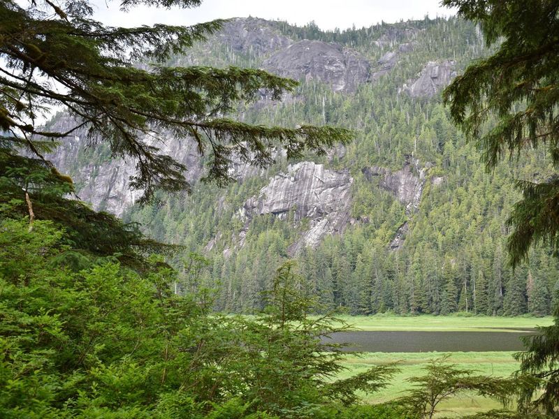 Manzanita Lake from cabin
